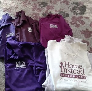 5 Home Instead Senior Care shirts